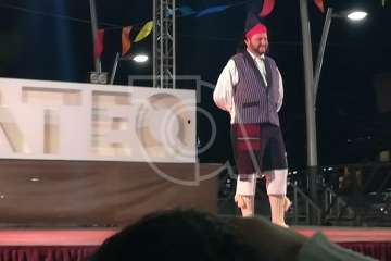 El teldense Esteban Bolaños, Romero Mayor de San Mateo (Foto TA)